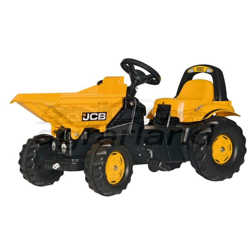 rollyKid JCB Dumper Trettraktor mit Kippmulde Rolly Toys