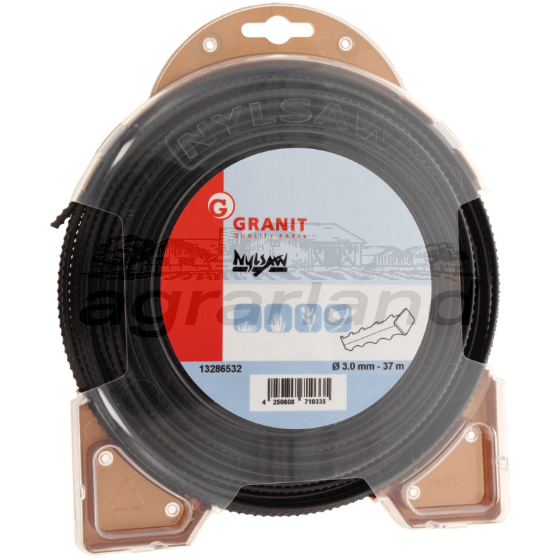 Nylonfaden Nylsaw mit Sägenprofil - Rolle