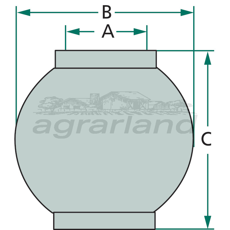 Oberlenkerkugel, versch. Größen