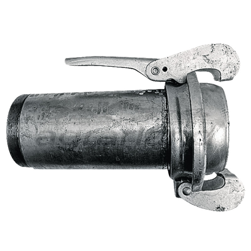 M-Teil mit Außengewinde, 108mm, 4"