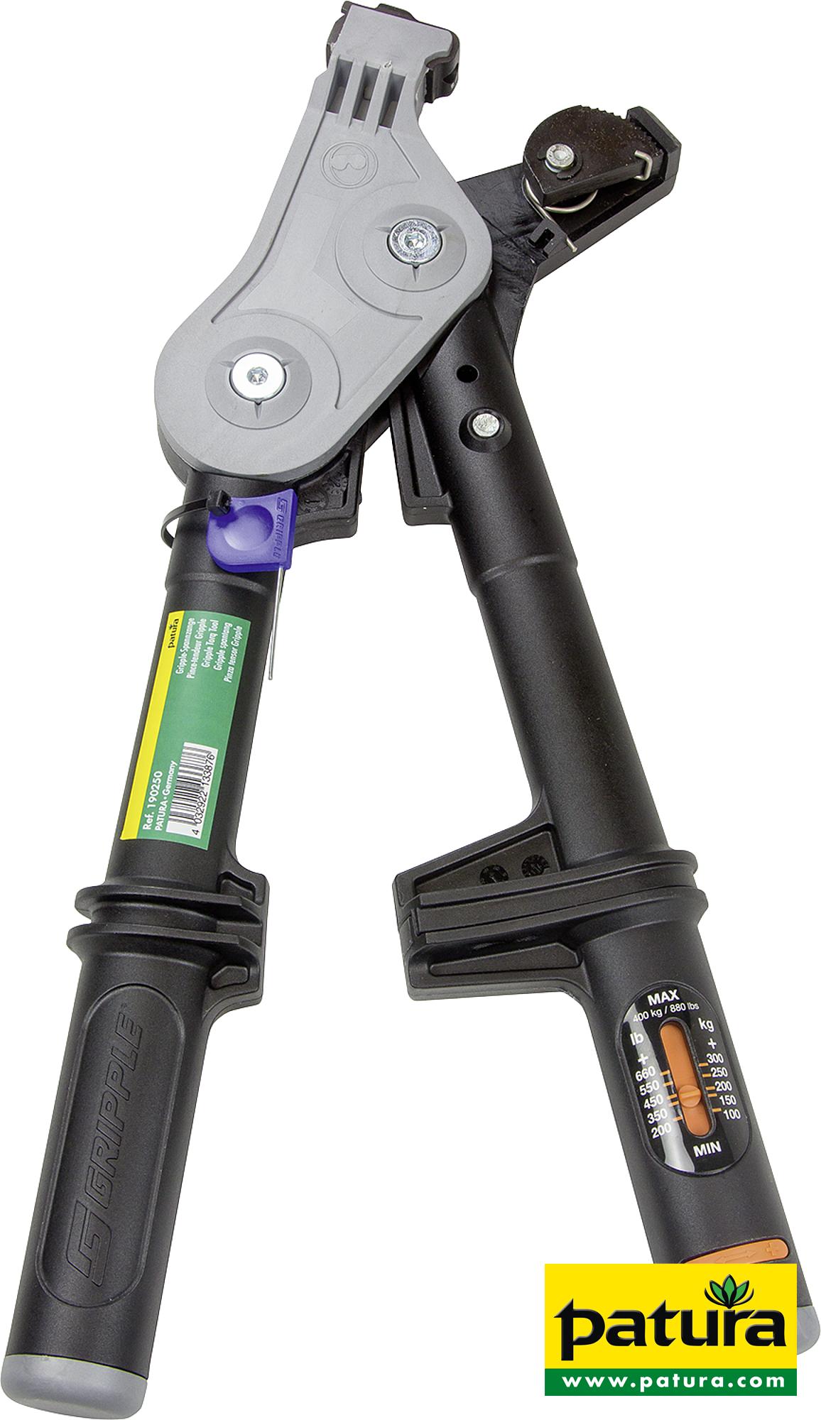 Spannzange für Stahldraht-Verbinder mit Spannungsmesser