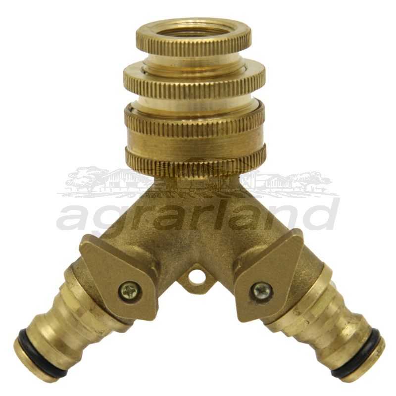 Klicksystem-Messing - 3-Wege Ventil