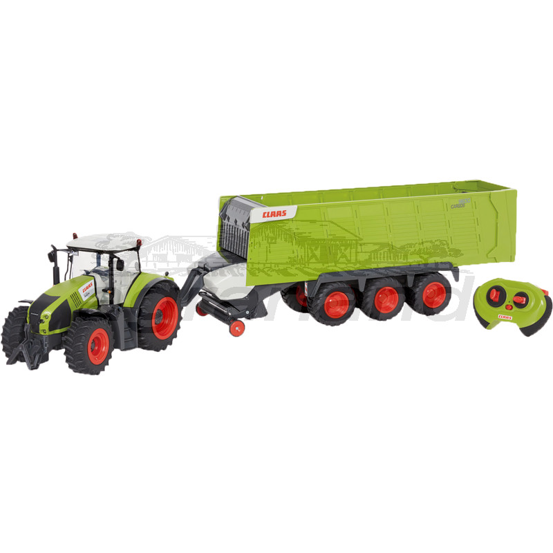 europlay RC CLAAS Axion 870 mit Anhänger, ferngesteuerter Traktor