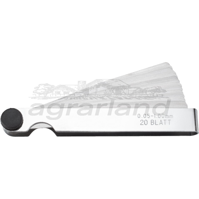 Fühlerlehre, 20 Blatt BLACK EDITION 