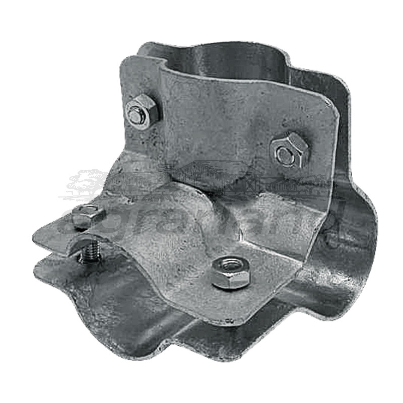 Eckschelle zweiteilig, 1 1/2" - 1 1/2"