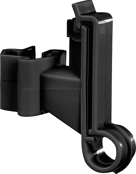 Breitband-Isolator für T-Pfosten, schwarz (25 Stück/ Pack)
