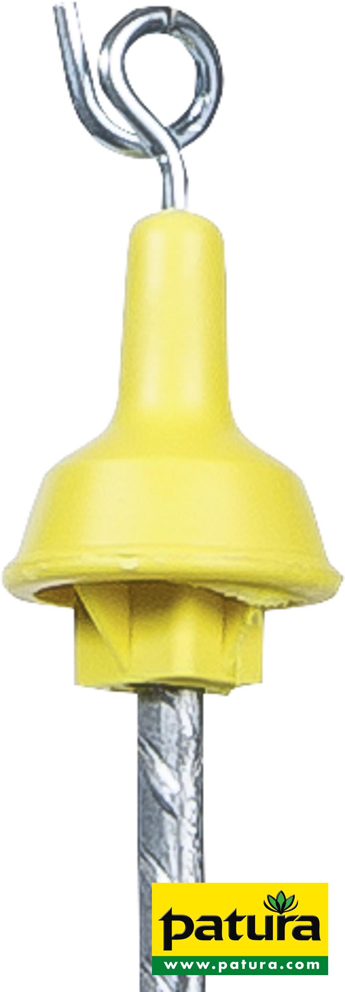 Ersatz-Isolator mit Metallöse für Federstahlpfahl SW10383 (50 Stück/Pack)