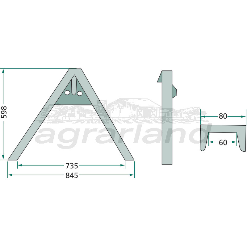 Gerätedreieck, Kat. 1-2-3