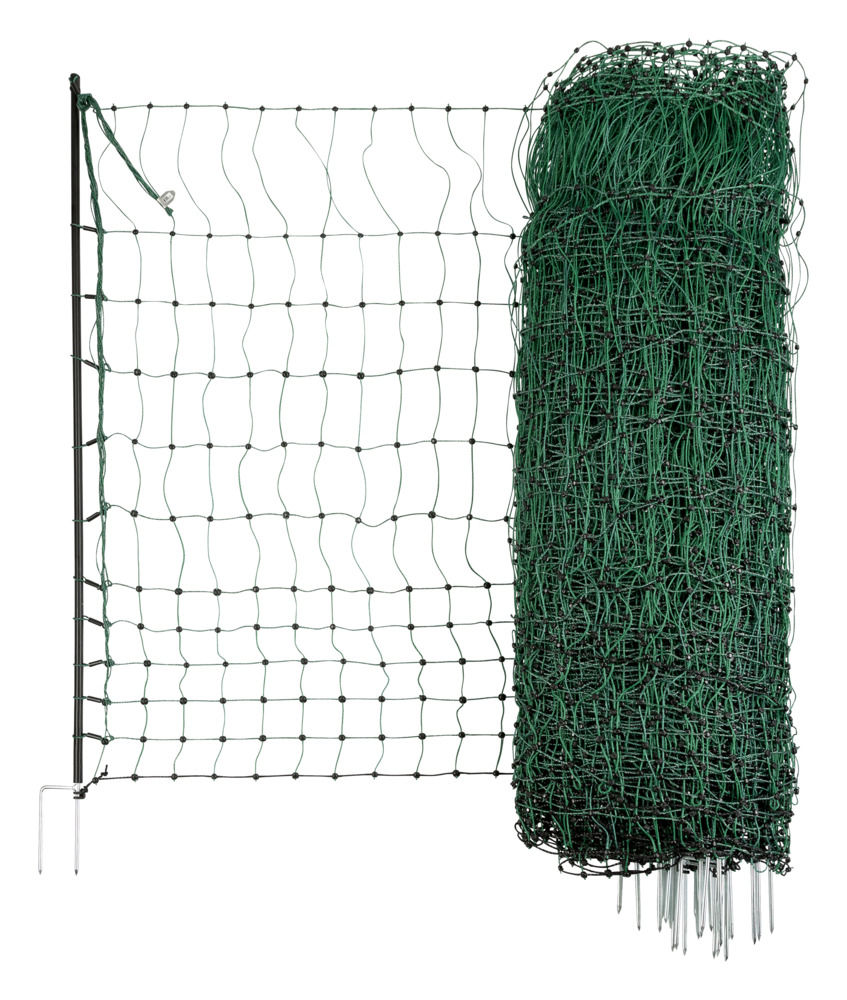 Geflügelnetz PoultryNet 15 m elektrifizierbar, 106 cm
