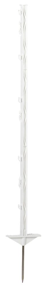 Kunststoffpfahl Basic, 1,05 m, weiß, 5 Stück/ Pack