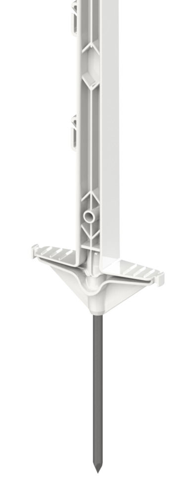 Kunststoffpfahl Classic, 1,05 m, weiß, 5 Stück/ Pack
