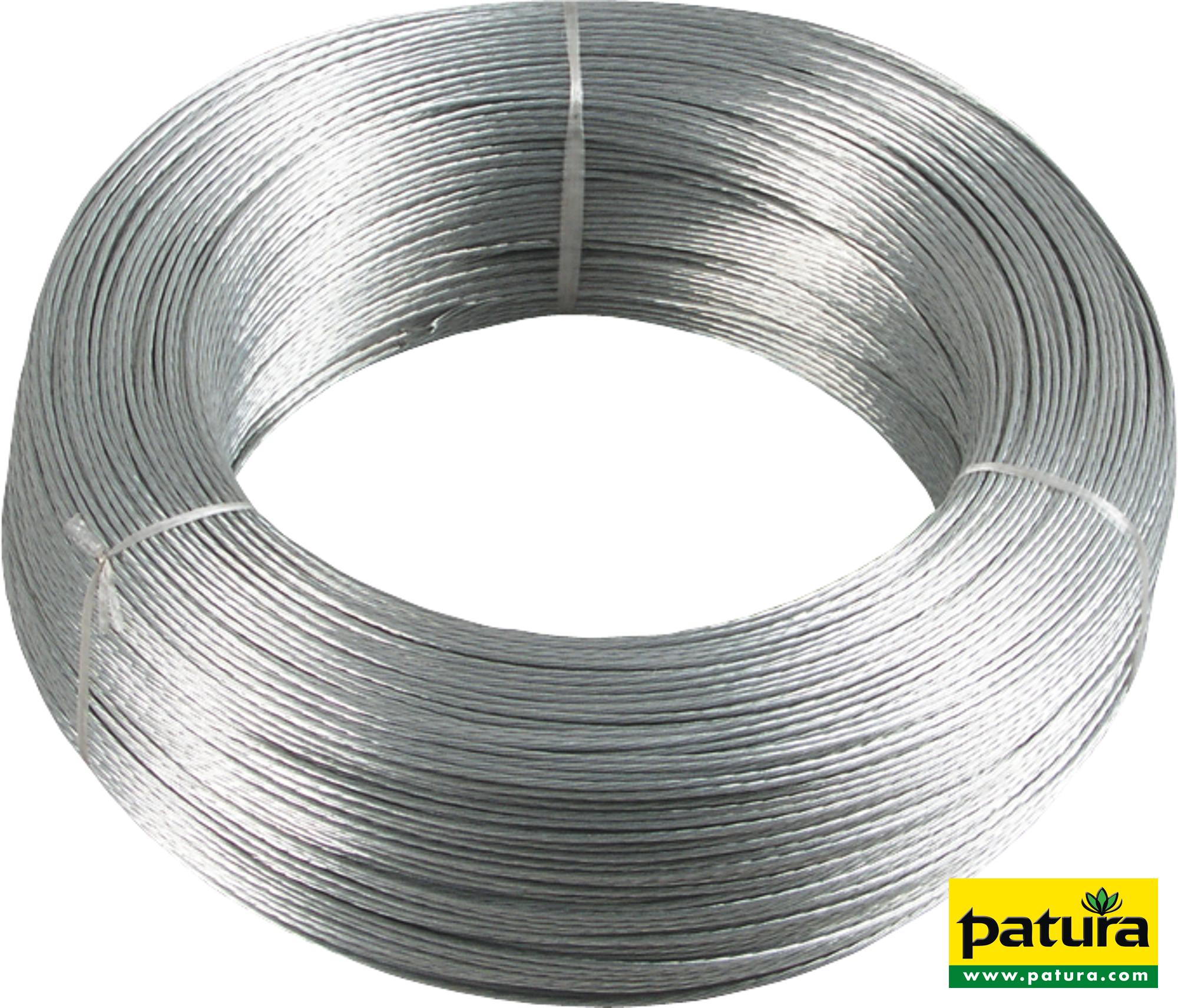 Drahtlitze verzinkt, 200 m Ring