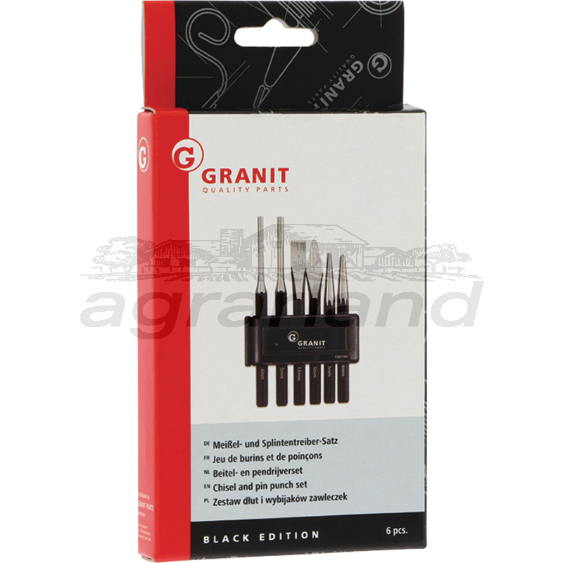 Meißel- und Splintentreiber-Satz BLACK EDITION