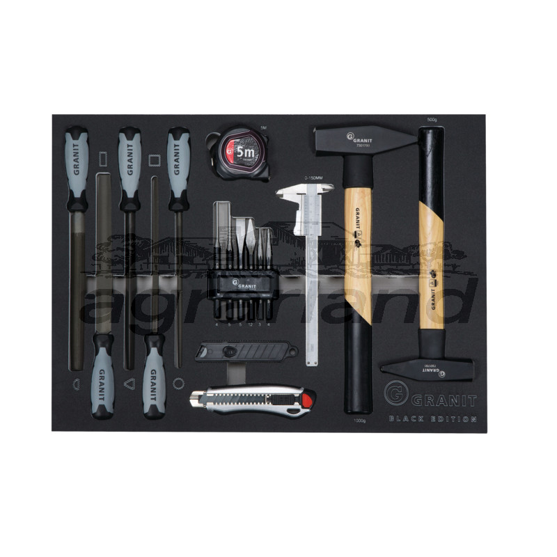 Einlagen-Set für Werkstattwagen Dynamic BLACK EDITION