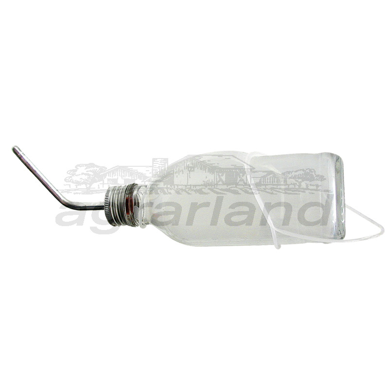 Trinkflasche für Kaninchen, Glas