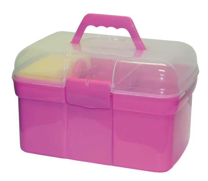 Pferde-Putzbox 8-teilig befüllt für Kinder