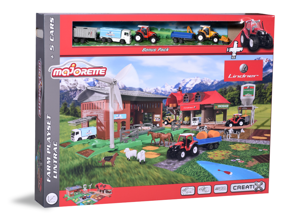 Lintrac-Farm-Set, Spielset groß